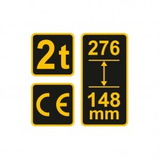 80012 VOREL Cric hidraulic, capacitate ridicare ma..
